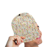 Ice cream cone pattern All Over Print Snapback Cap