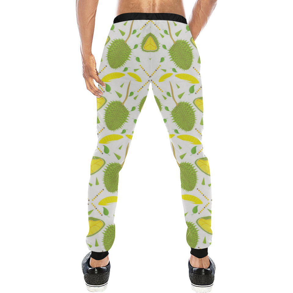 Durian pattern background Unisex Casual Sweatpants