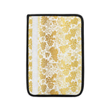 Gold grape pattern Car Seat Belt Cover