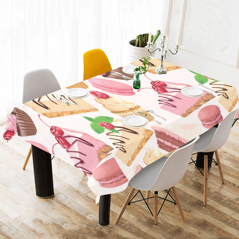Cake cupcake sweets pattern Tablecloth