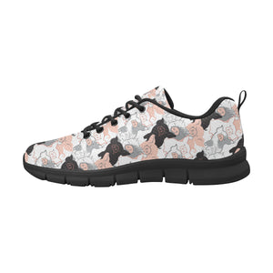 Pig Pattern Print Design 05 Women's Sneaker Shoes