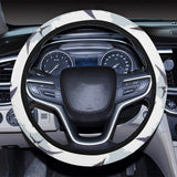 Swallow Pattern Print Design 05 Car Steering Wheel Cover