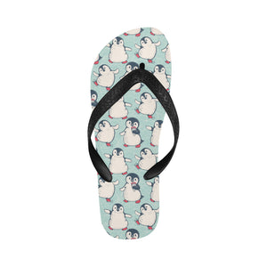 Cute Penguin pattern Unisex Flip Flops