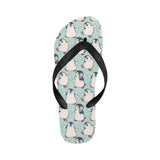 Cute Penguin pattern Unisex Flip Flops