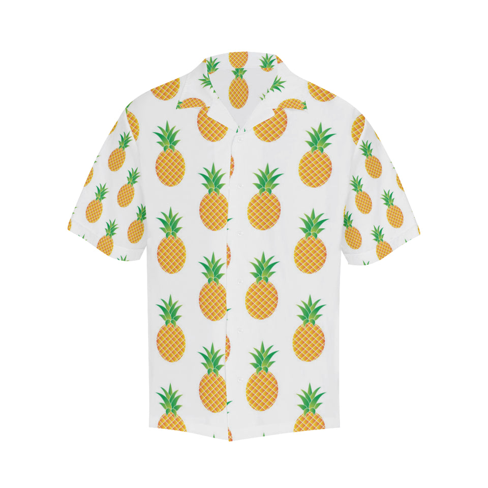 Pineapples pattern Men's All Over Print Hawaiian Shirt