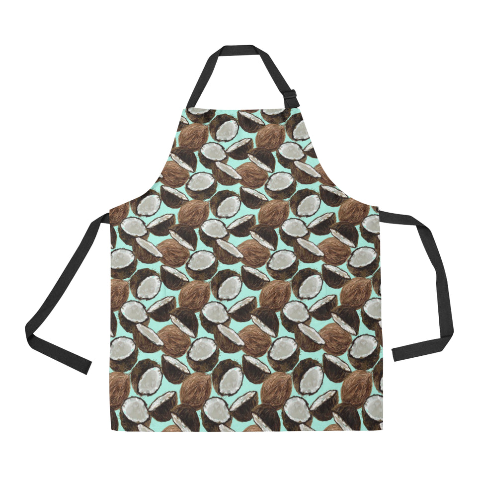 Coconut Pattern Print Design 03 All Over Print Adjustable Apron