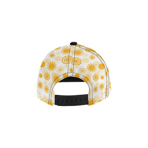 Sun design pattern All Over Print Snapback Cap