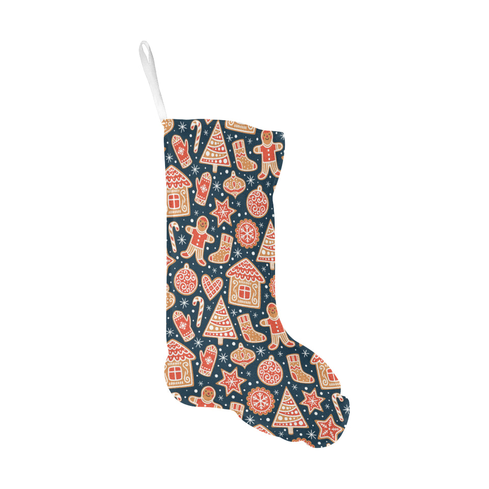 Christmas gingerbread cookie pattern Christmas Stocking