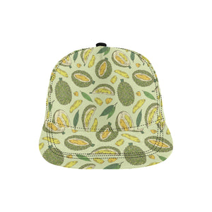 Durian leaves pattern background All Over Print Snapback Cap