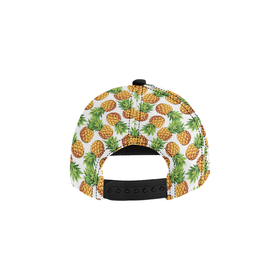 Pineapples design pattern All Over Print Snapback Cap