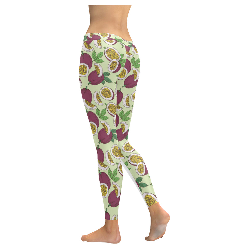 Paassion fruit pattern Women's Legging Fulfilled In US