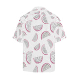 dragon fruit pattern Men's All Over Print Hawaiian Shirt