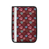 Pretzels Pattern Print Design 05 Car Seat Belt Cover