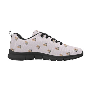 Yorkshire Terrier Pattern Print Design 02 Women's Sneaker Shoes
