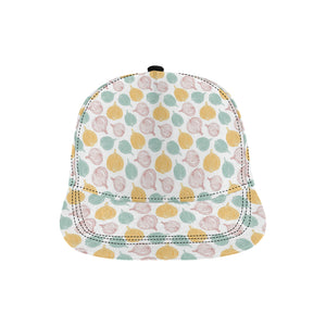 colorful onions white background All Over Print Snapback Cap