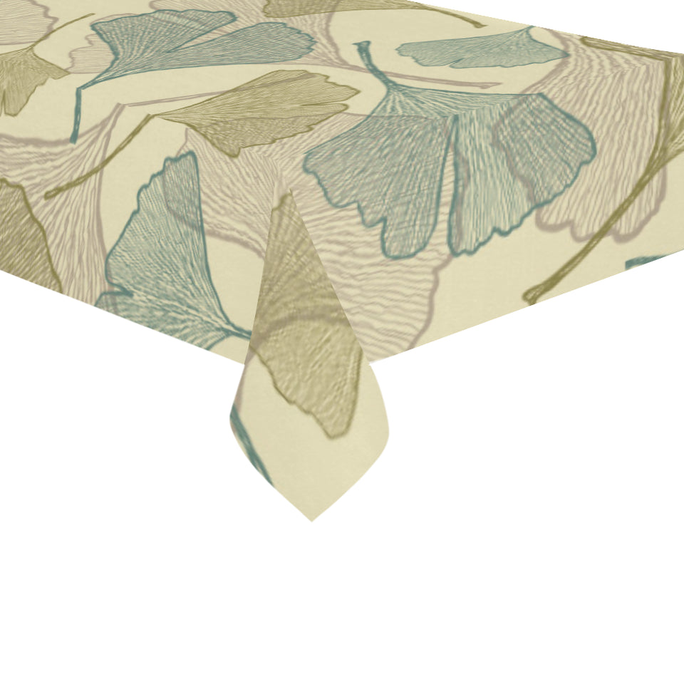 Ginkgo leaves design pattern Tablecloth