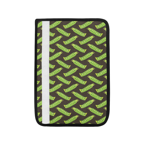Green Peas Pattern Print Design 05 Car Seat Belt Cover