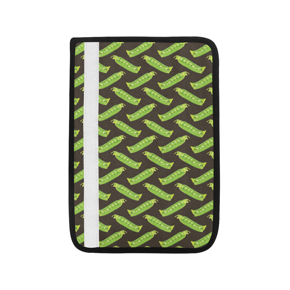 Green Peas Pattern Print Design 05 Car Seat Belt Cover