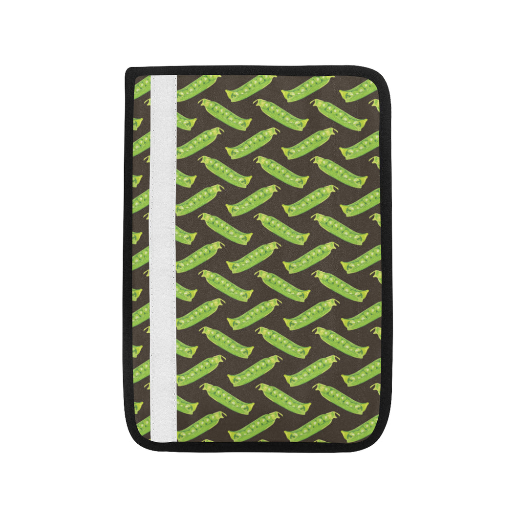 Green Peas Pattern Print Design 05 Car Seat Belt Cover