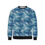 Shark hand drawn Men's Crew Neck Sweatshirt