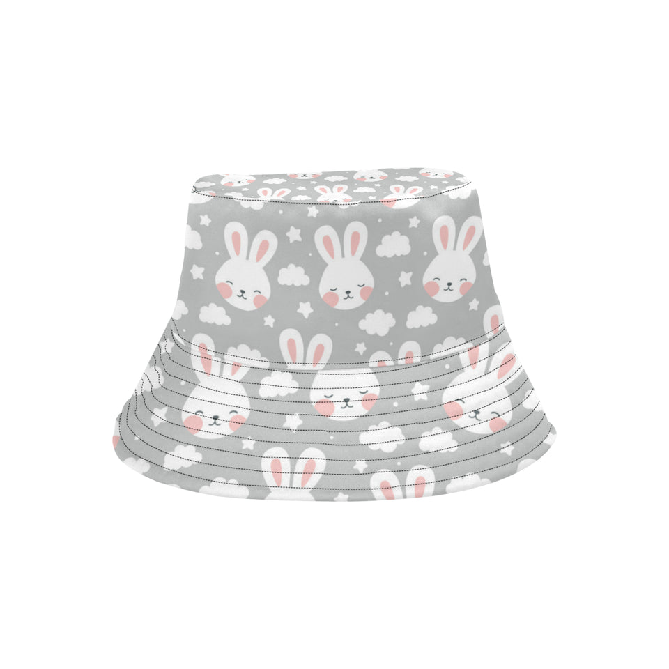 Rabbit cloud Pattern Unisex Bucket Hat