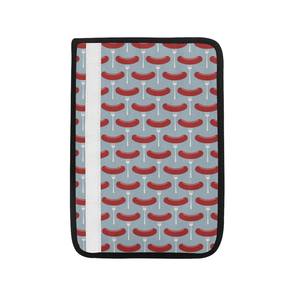 Sausage Pattern Print Design 02 Car Seat Belt Cover
