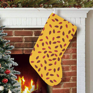 Passion fruit texture Christmas Stocking