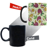Paassion fruit pattern Morphing Mug Heat Changing Mug