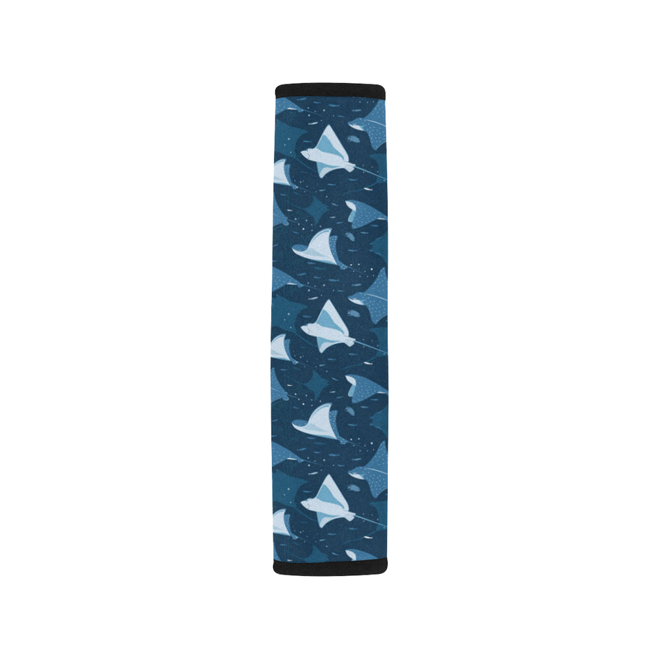 Stingray Pattern Print Design 04 Car Seat Belt Cover