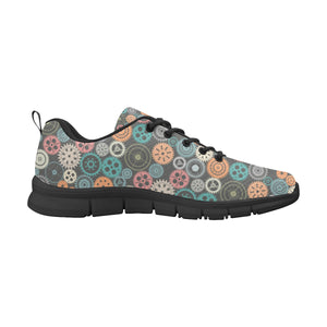 Gear Pattern Print Design 05 Women's Sneaker Shoes