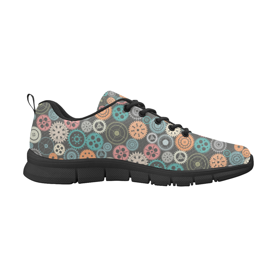 Gear Pattern Print Design 05 Women's Sneaker Shoes