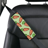 Carrot Pattern Print Design 05 Car Seat Belt Cover