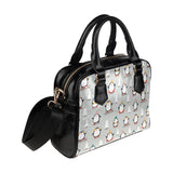 Cute Penguin christmas pattern Shoulder Handbag