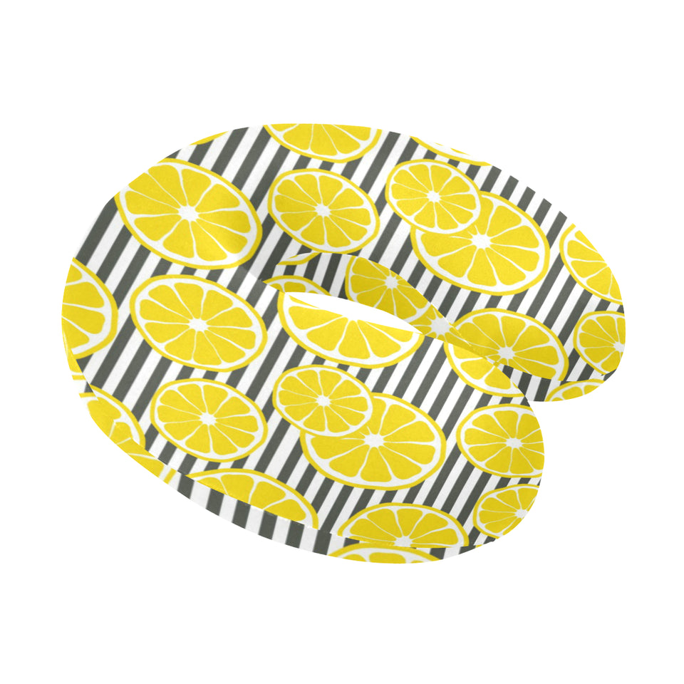 slice of lemon design pattern U-Shaped Travel Neck Pillow