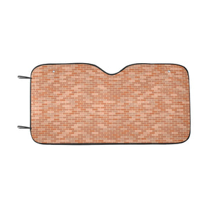 Brick Printed Pattern Print Design 02 Car Sun Shade