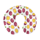 Passion fruit design pattern U-Shaped Travel Neck Pillow