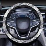 Guava tropical hand drawn pattern Car Steering Wheel Cover