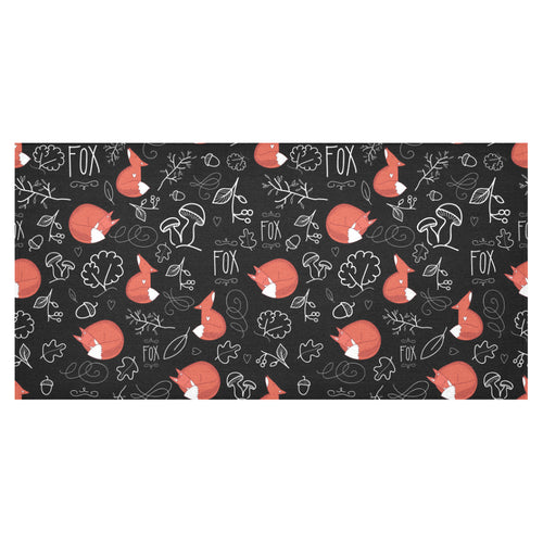 fox sleeping fox pattern Tablecloth