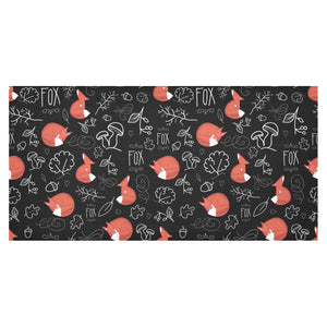 fox sleeping fox pattern Tablecloth