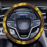 Sunflower pattern Car Steering Wheel Cover