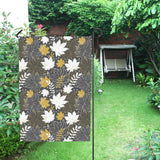 Beautiful gold autumn maple leaf pattern House Flag Garden Flag