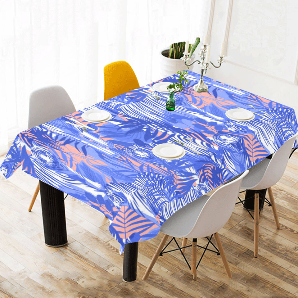 white bengal tigers pattern Tablecloth