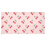 cherry pattern pink background Tablecloth