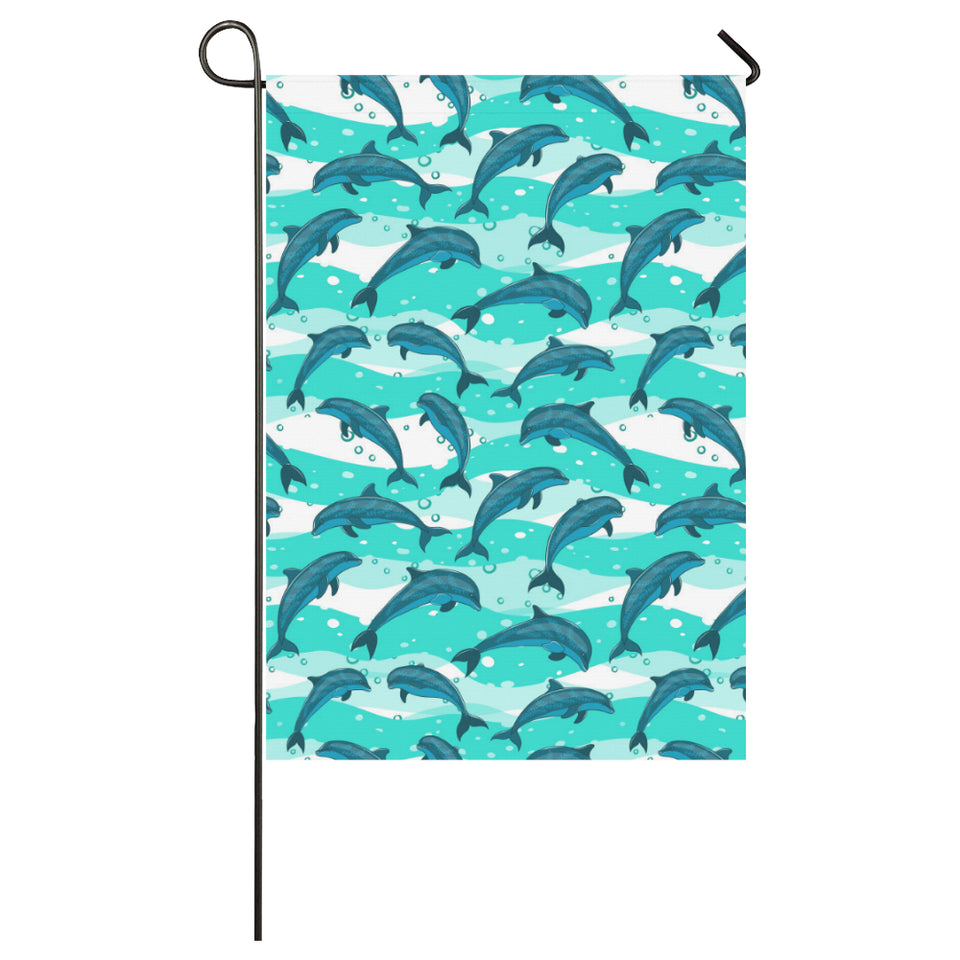 Dolphin sea pattern House Flag Garden Flag