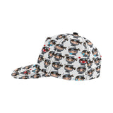 Cute ninja design pattern All Over Print Snapback Cap