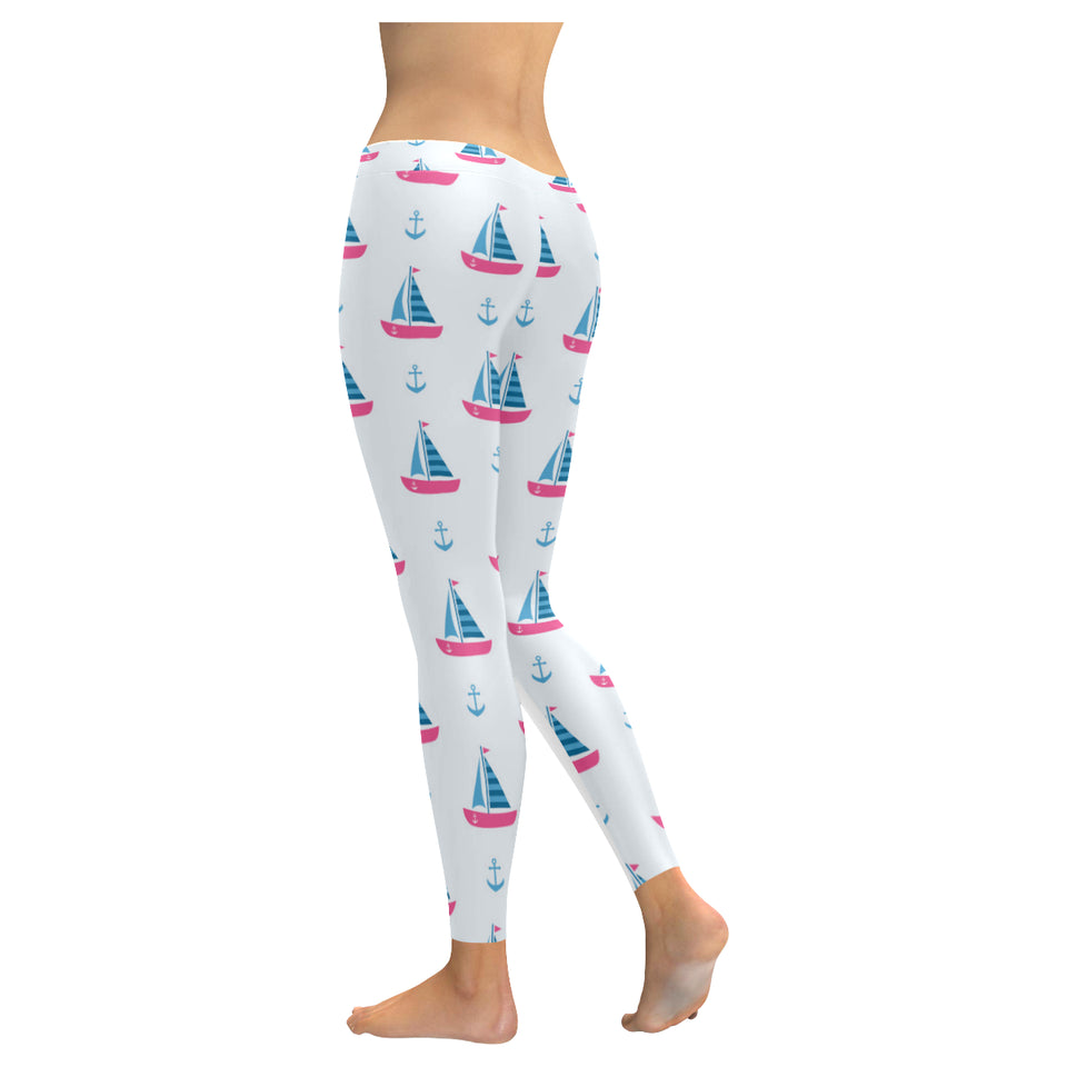 Sailboat anchor pattern Women's Legging Fulfilled In US