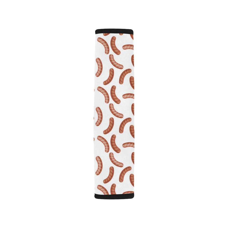 Sausage Pattern Print Design 04 Car Seat Belt Cover