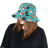 Cute sushi pattern Unisex Bucket Hat