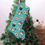 Cute sushi pattern Christmas Stocking