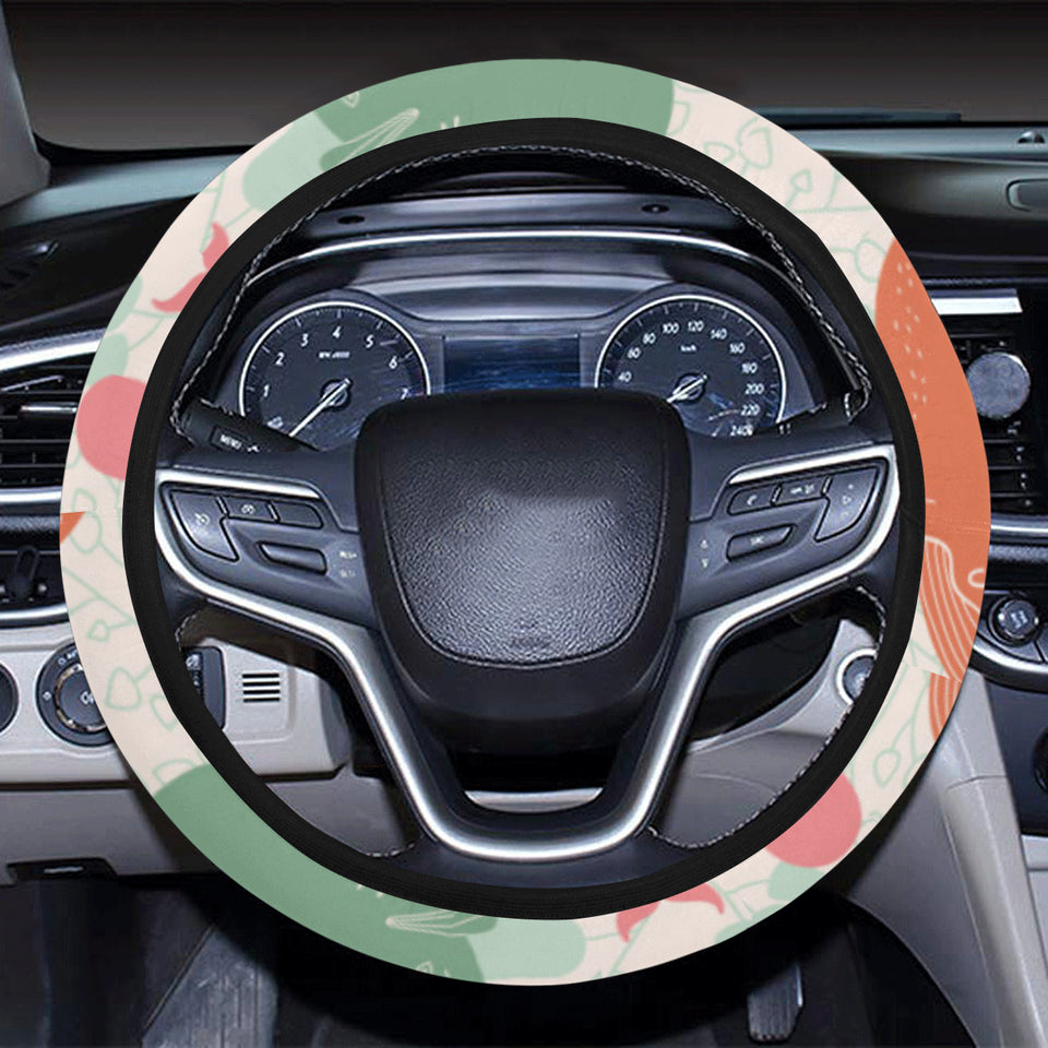 Cute whale pattern Car Steering Wheel Cover